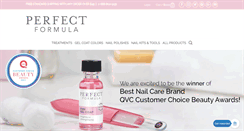 Desktop Screenshot of perfectformulas.com