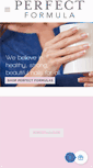 Mobile Screenshot of perfectformulas.com